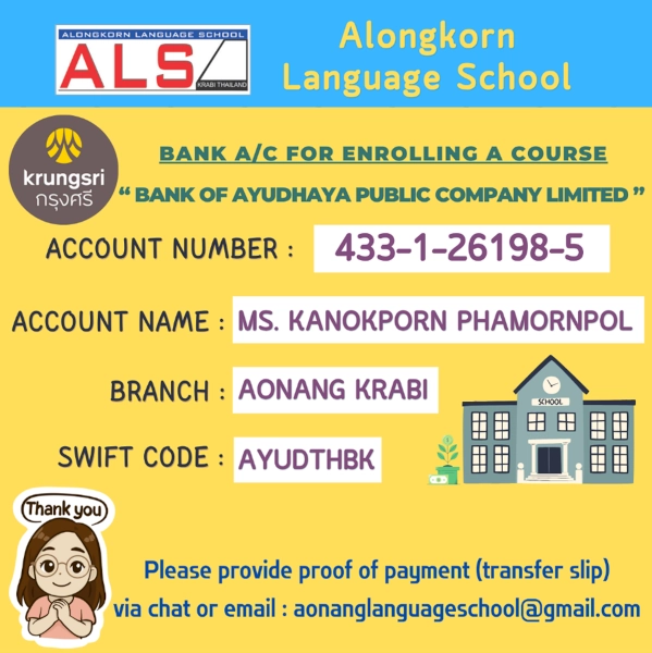 Krabi - Ao Nang Thai Language School